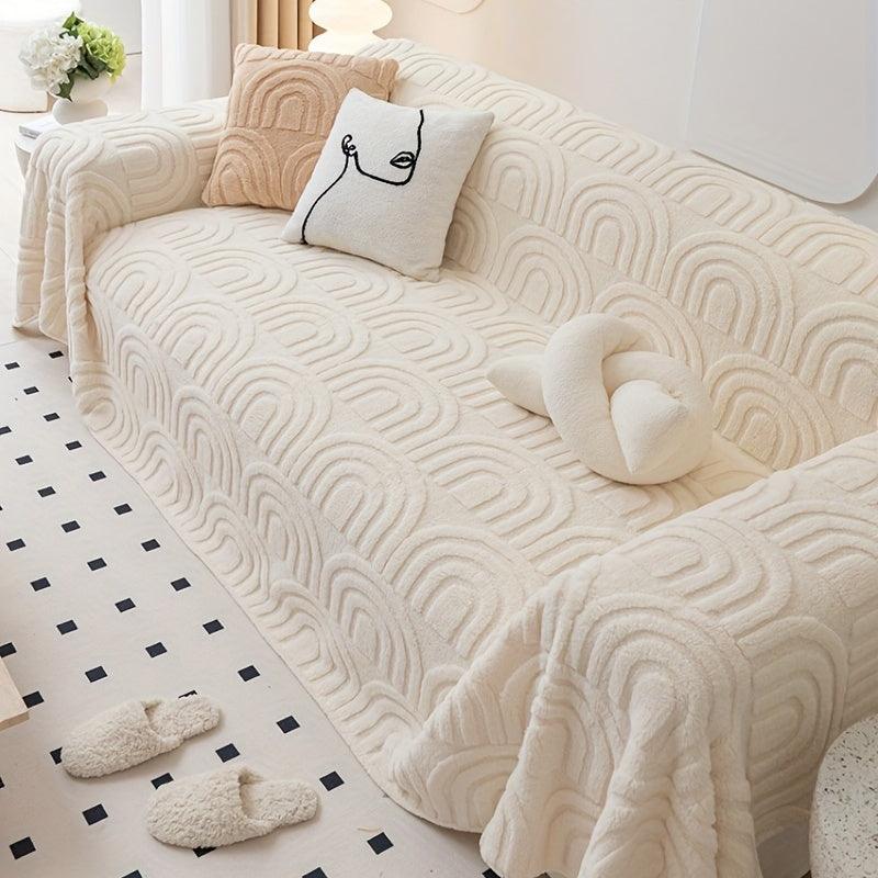 Luxurious Four Seasons Jacquard Sofa Slipcover - topspet