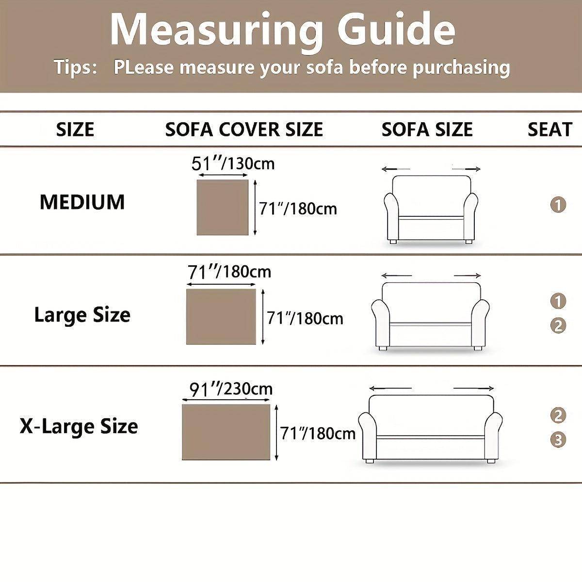 Luxurious Waterproof Sofa Cover with Tassels - topspet