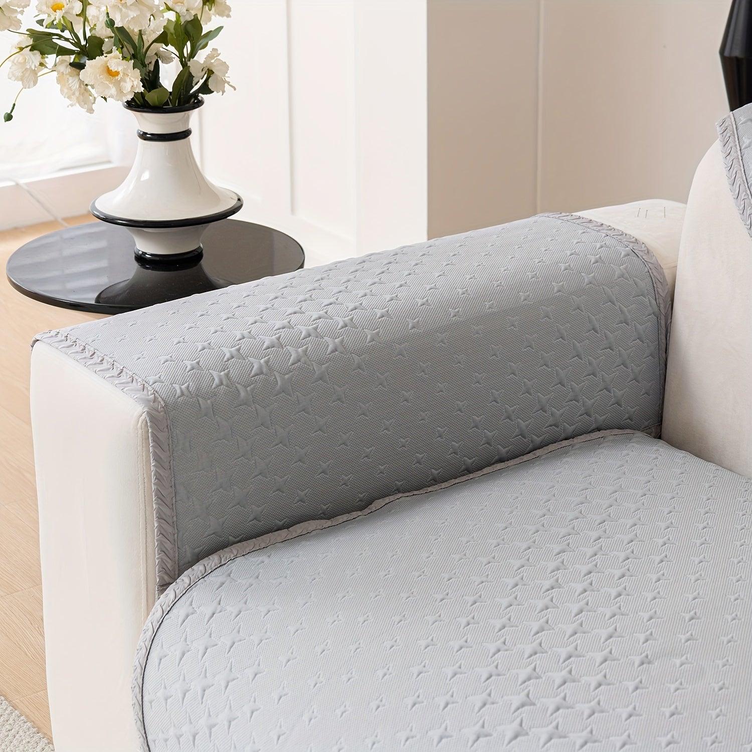 Summer Cooling Silk Non-slip Sofa Cove - topspet