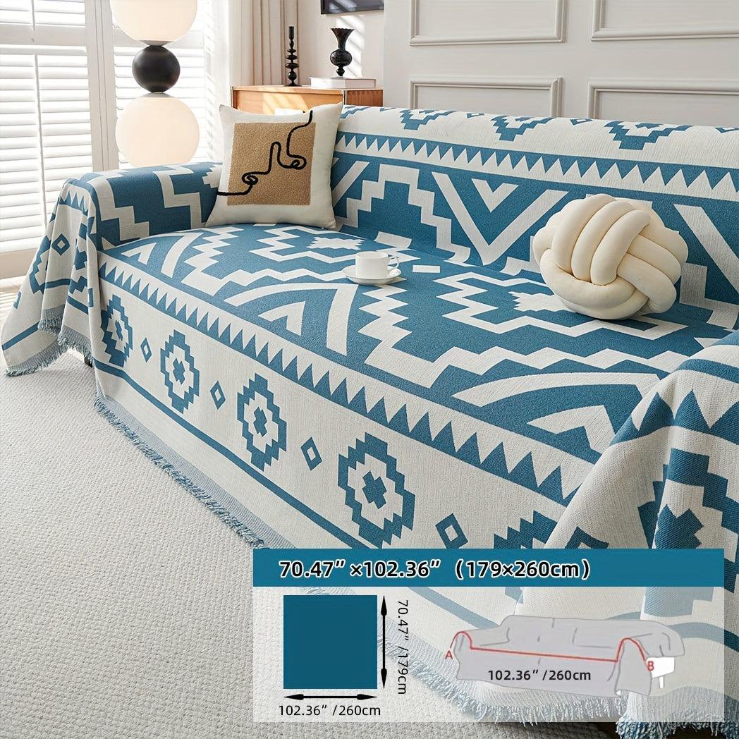 Boho-Chic All-Season Sofa Cover - topspet