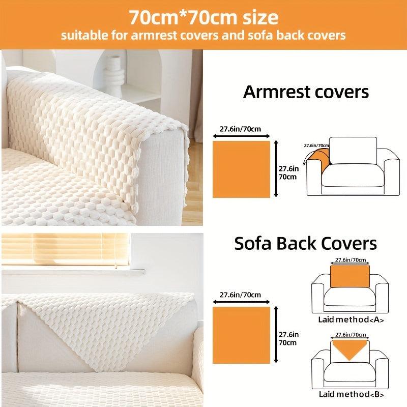 Plush Nordic Sofa Slipcover - topspet