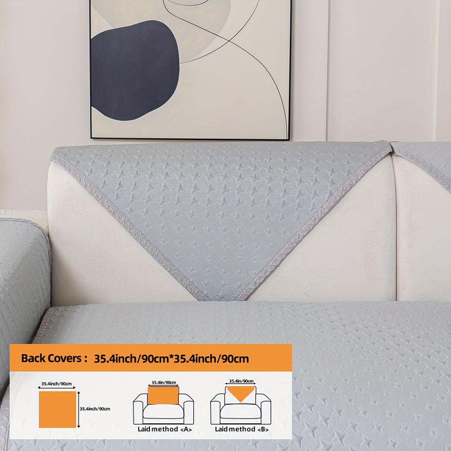 Summer Cooling Silk Non-slip Sofa Cove - topspet