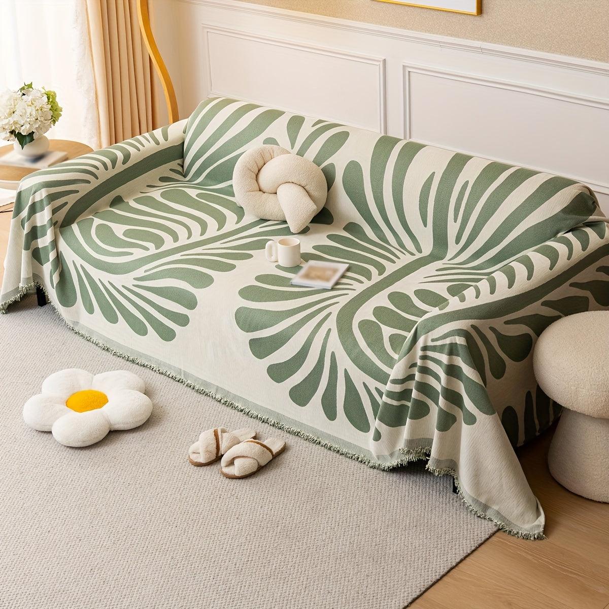 Versatile Chenille Sofa Cover - Pet-Friendly, Machine Washable Couch Protector for All Seasons - Fits Single to Four-Seater Sofas - topspet