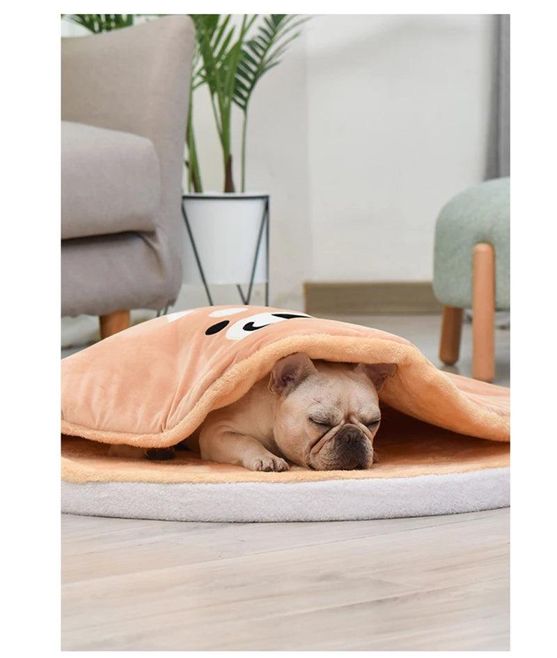 Extremely Soft Puppy Sleeping Bag - topspet