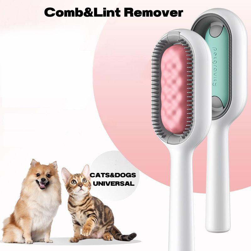 2 In 1 Pet Cleaning Brush for Pet - topspet