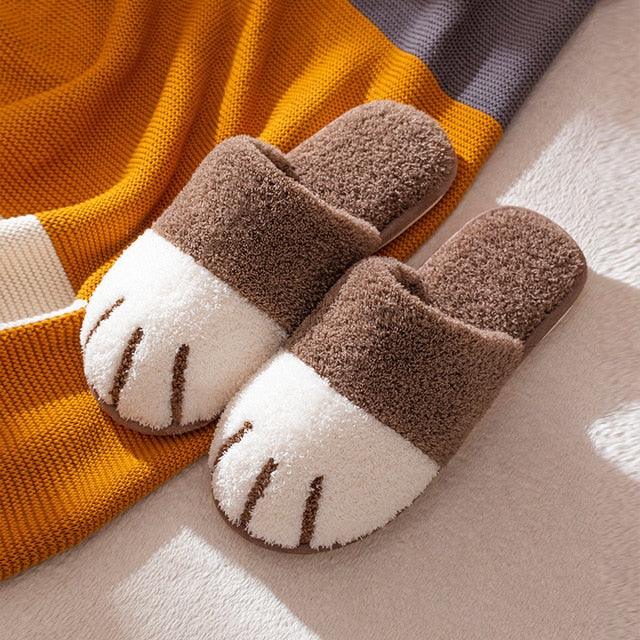 Cute Cat Paw Slippers - topspet