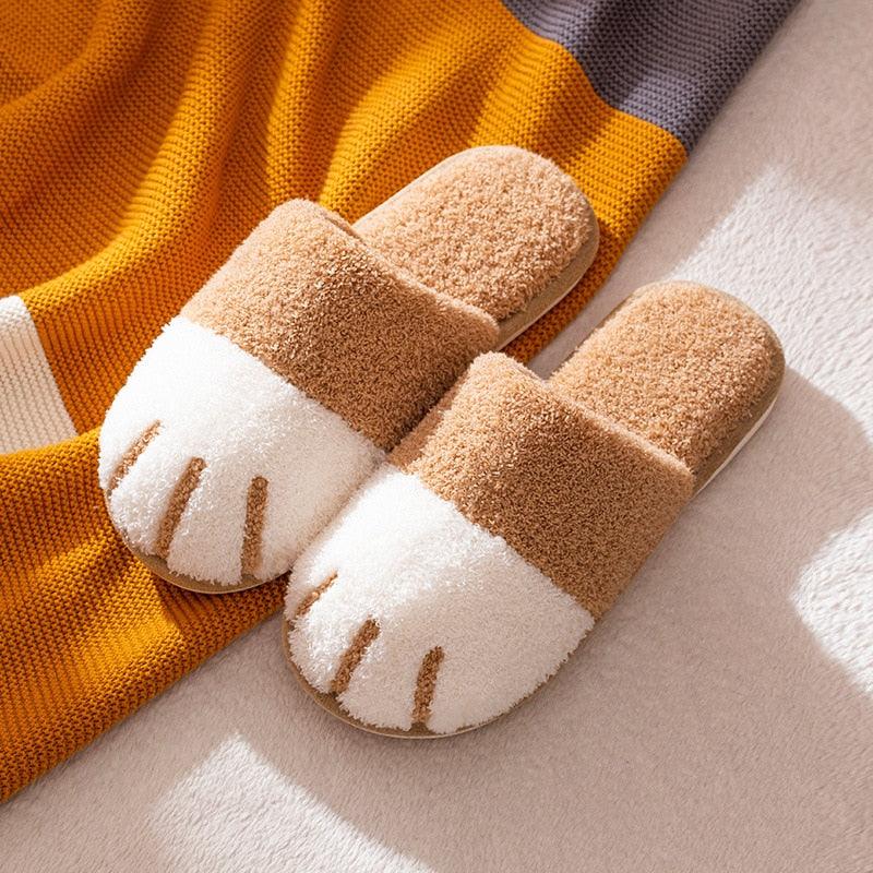 Cute Cat Paw Slippers - topspet