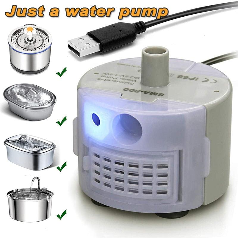 Stainless Steel Automatic Cats Healthy Water Fountain - topspet