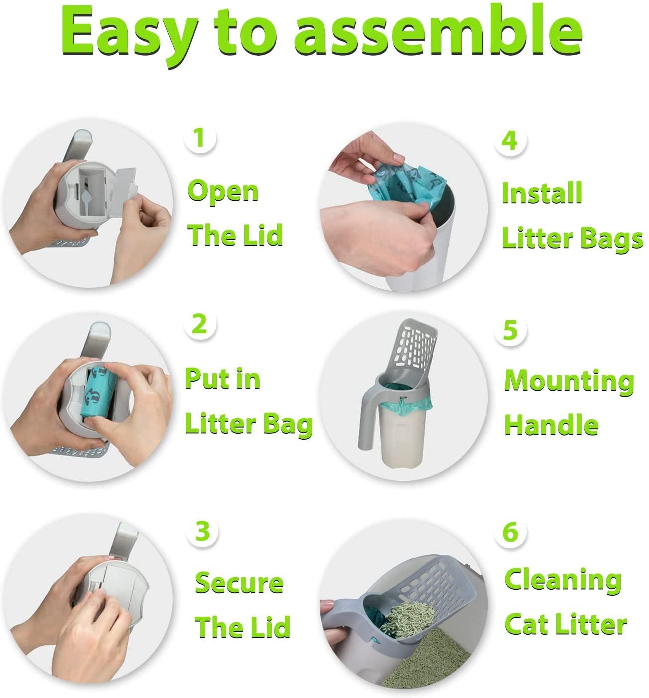Premium Cat Litter Scooper - topspet