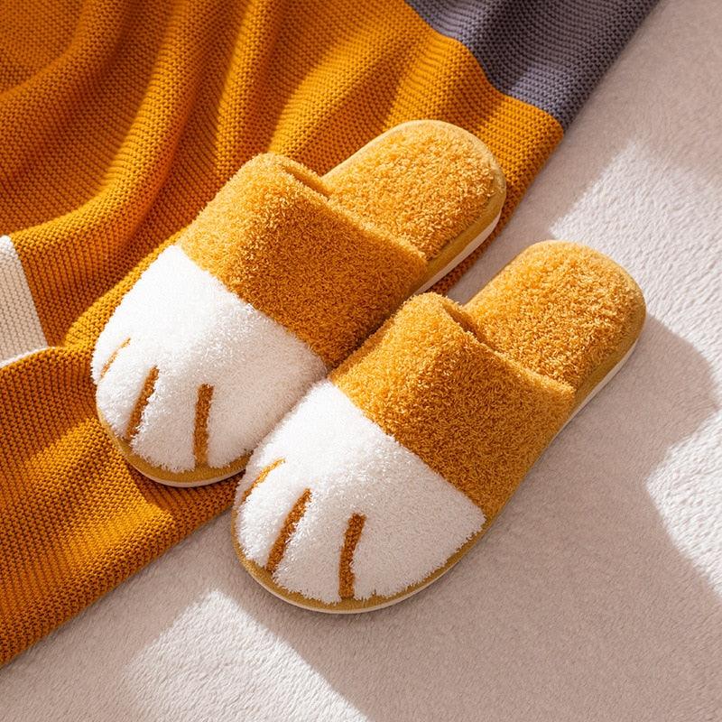 Cute Cat Paw Slippers - topspet