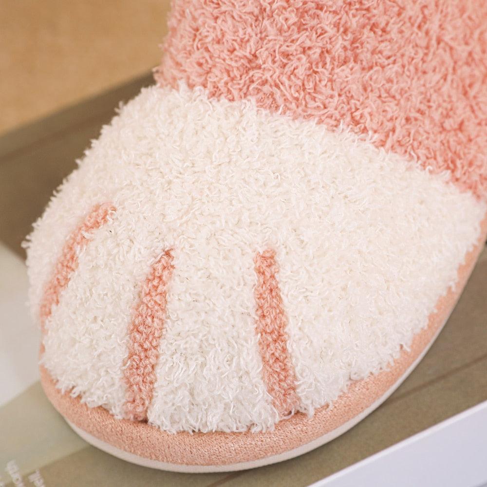 Cute Cat Paw Slippers - topspet
