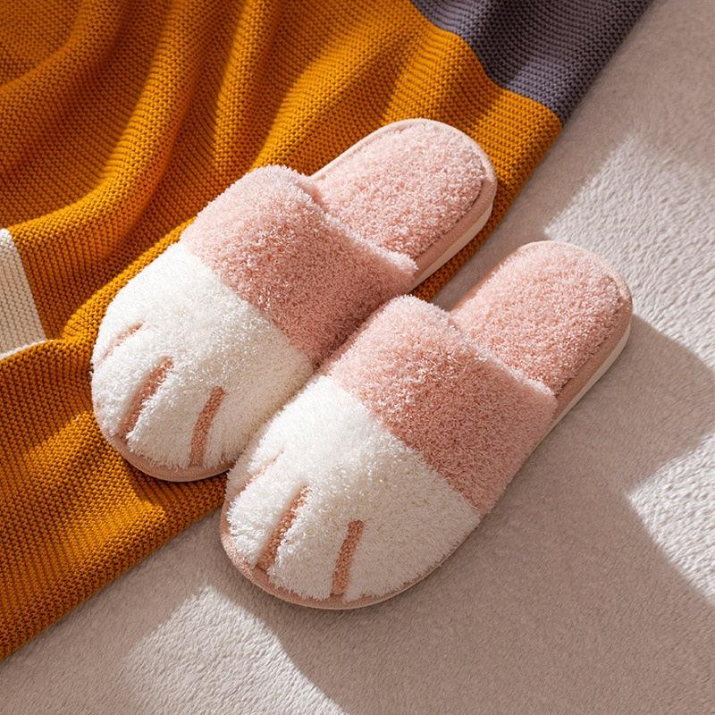 Cute Cat Paw Slippers - topspet