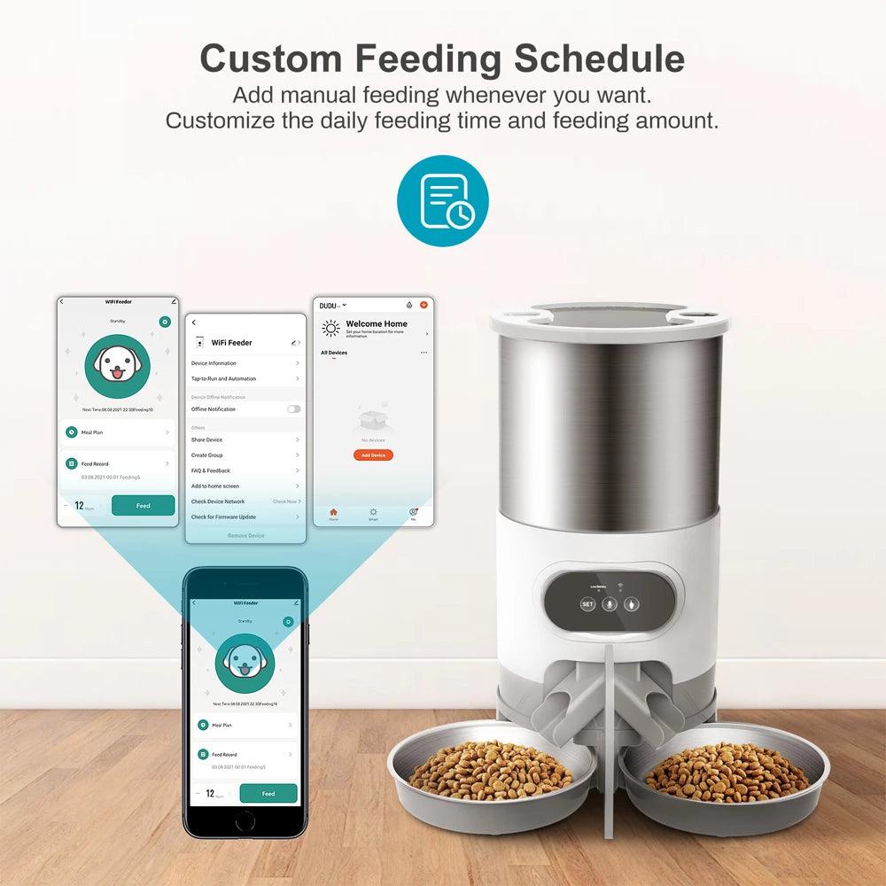Smart APP Pet Auto Feeder - topspet