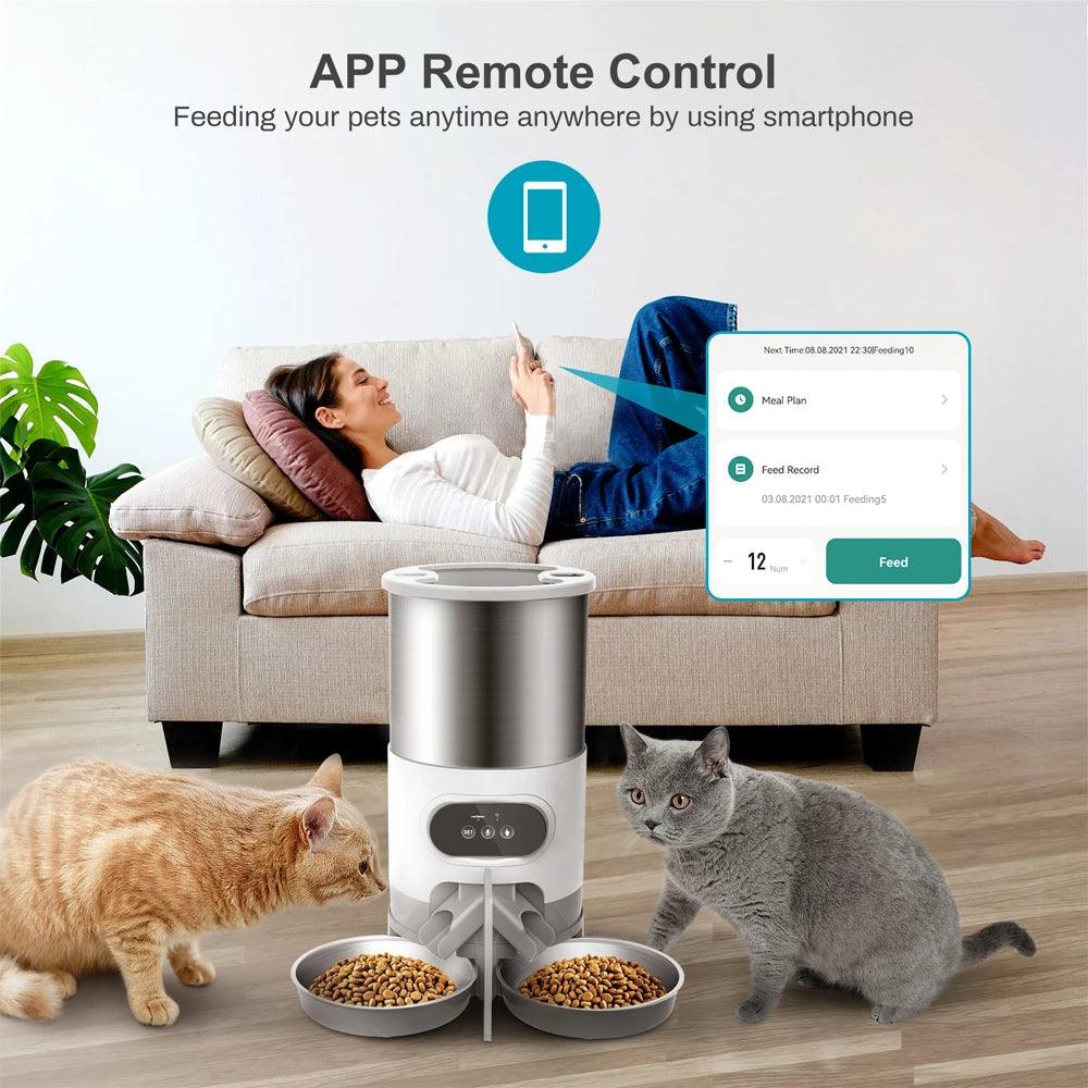Smart APP Pet Auto Feeder - topspet