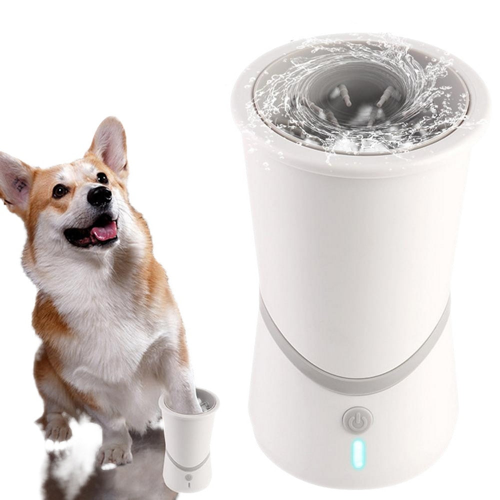 USB rechargeable electric dog paw cleaner - topspet