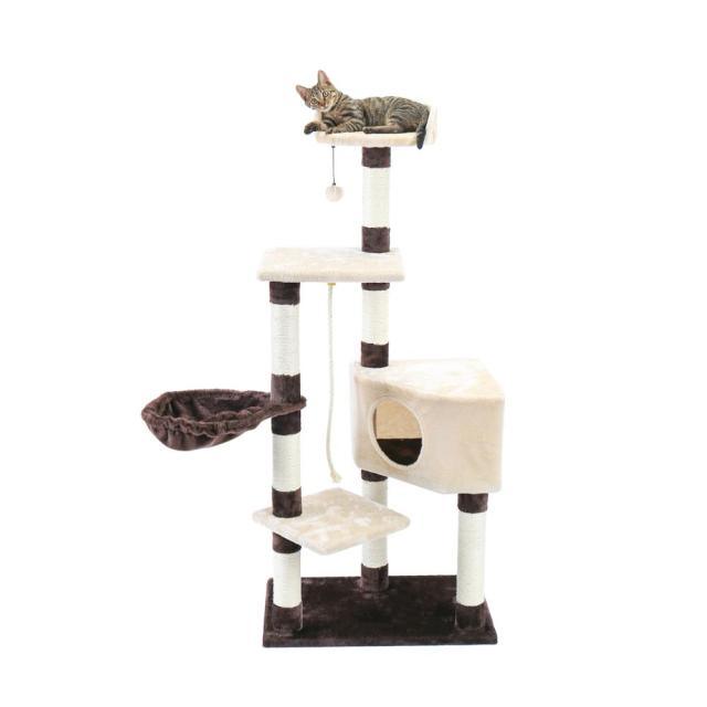 Cats Tree House Entertainment Playground - topspet