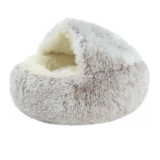 Cat Round Soft Cushion Bed - topspet