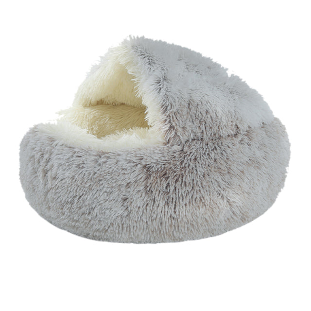 Cat Round Soft Cushion Bed - topspet