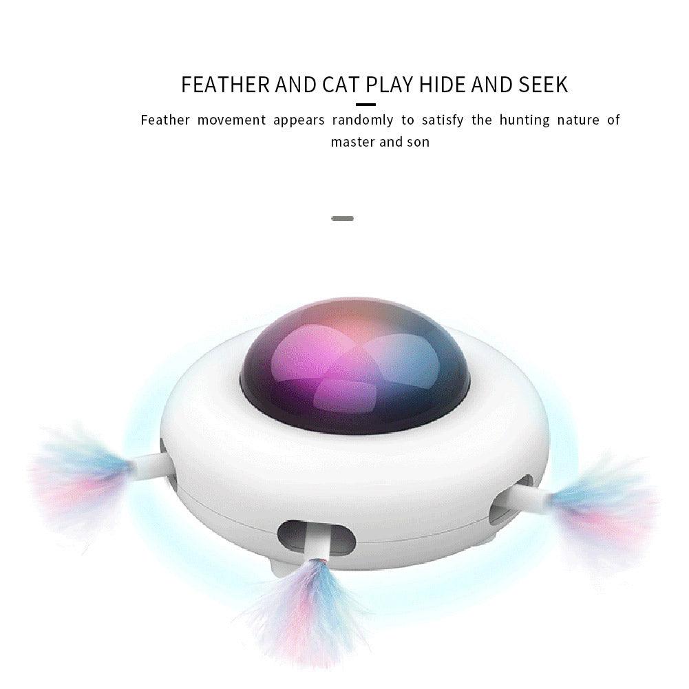 Cats Teaser Toys Interactive Dolls UFO - topspet