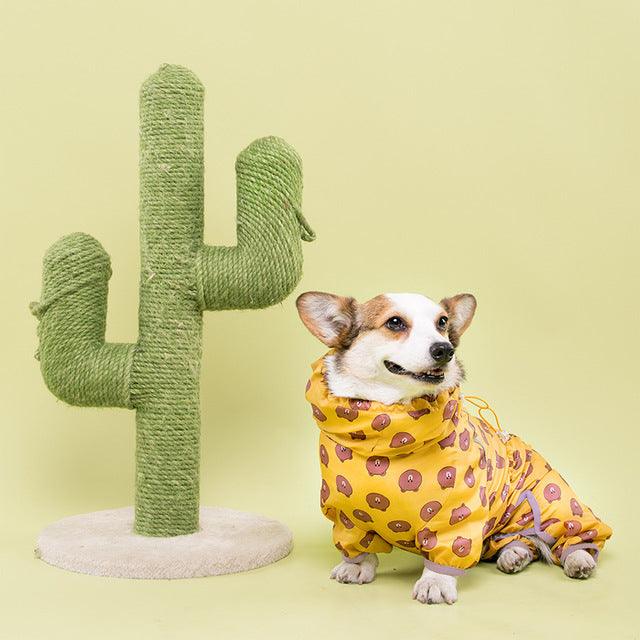 Jumpsuit Style Dog Raincoat - topspet