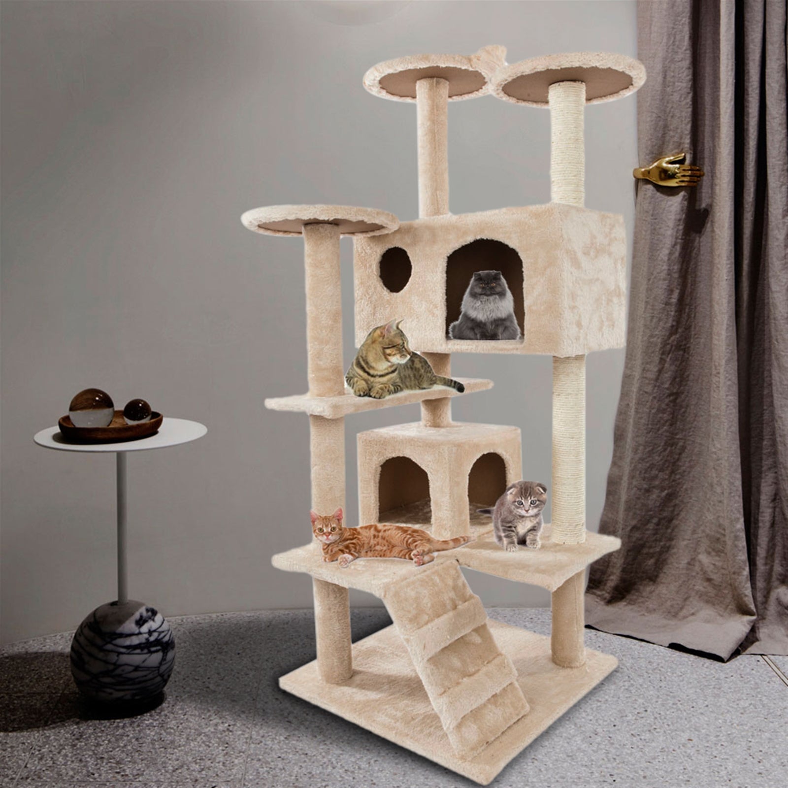 Cat Climbing Tower Multi-layer With Hammock - topspet