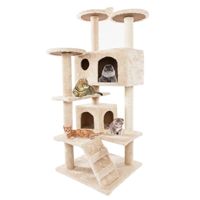 Cat Climbing Tower Multi-layer With Hammock - topspet