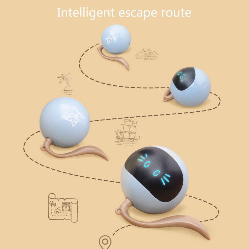 USB Charging Electric Jumping Ball Smart Cat Toy - topspet