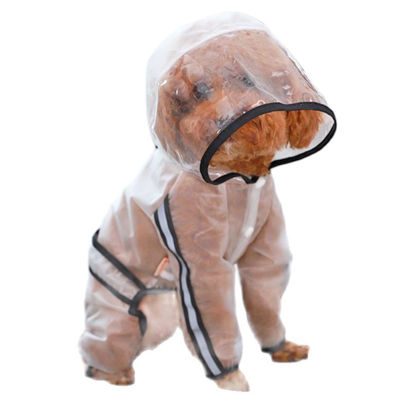 Dog Transparent Raincoat - topspet
