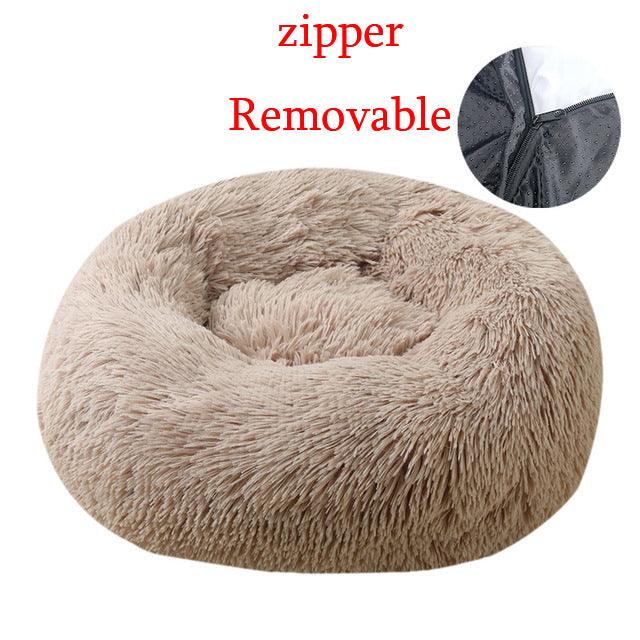 Round Removable Cover Pet Sofa Bed - topspet