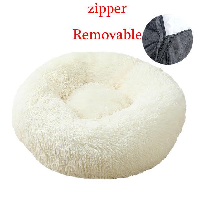 Round Removable Cover Pet Sofa Bed - topspet