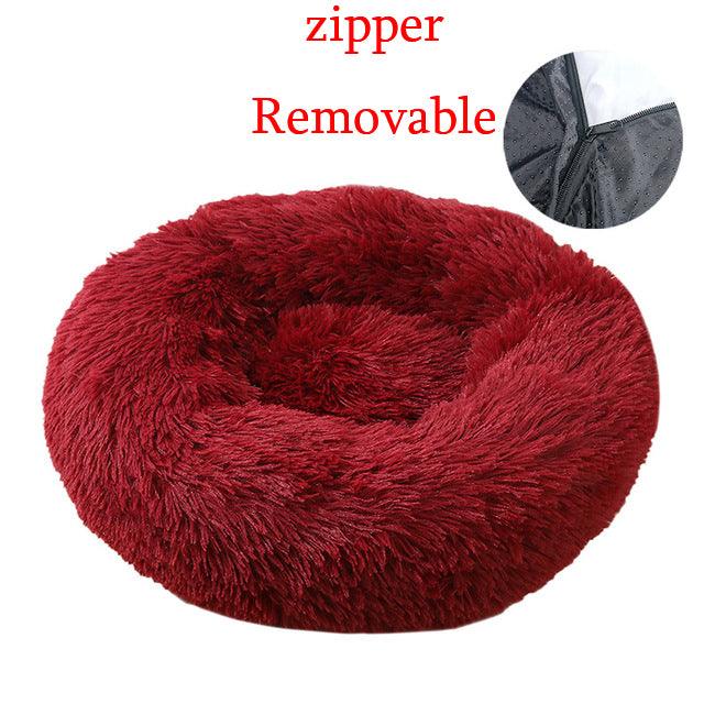 Round Removable Cover Pet Sofa Bed - topspet