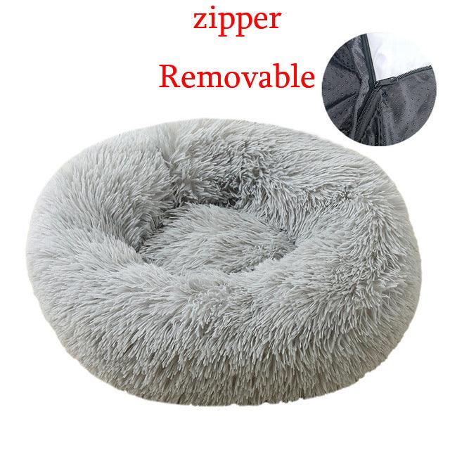 Round Removable Cover Pet Sofa Bed - topspet