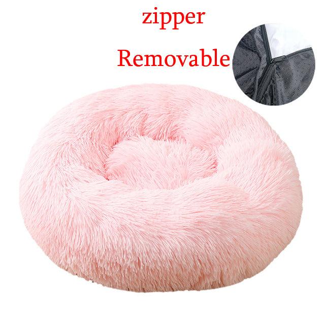Round Removable Cover Pet Sofa Bed - topspet