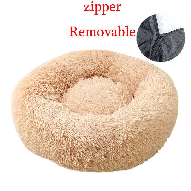 Round Removable Cover Pet Sofa Bed - topspet