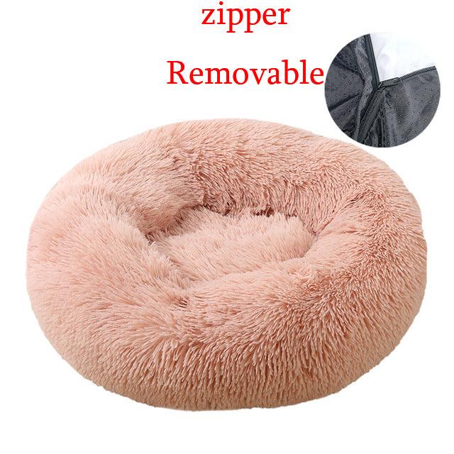 Round Removable Cover Pet Sofa Bed - topspet