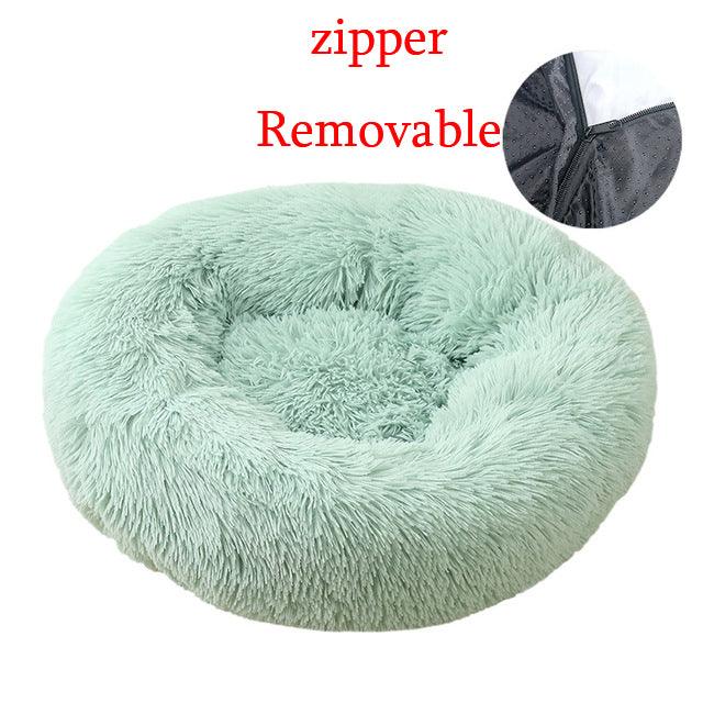 Round Removable Cover Pet Sofa Bed - topspet