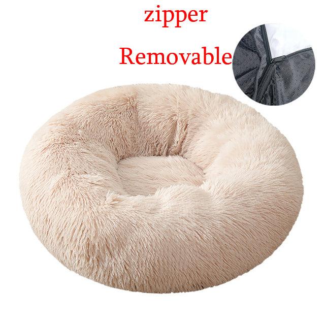 Round Removable Cover Pet Sofa Bed - topspet