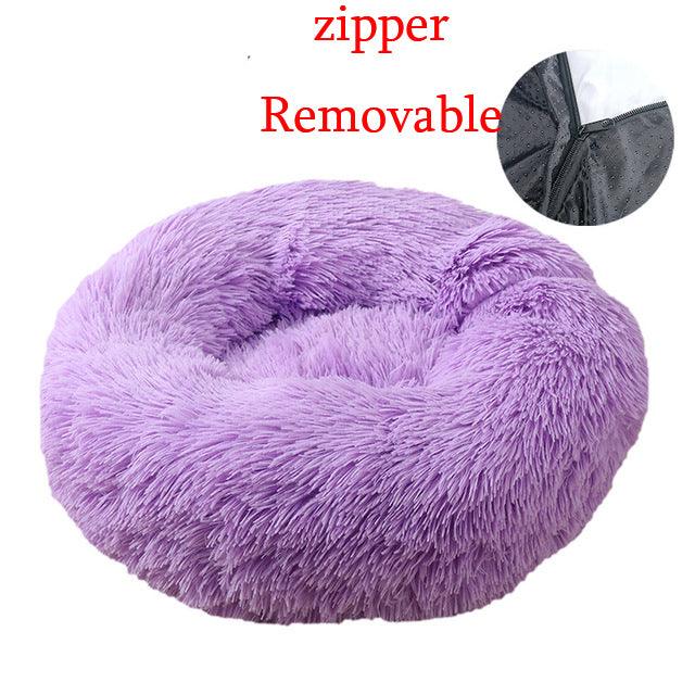 Round Removable Cover Pet Sofa Bed - topspet