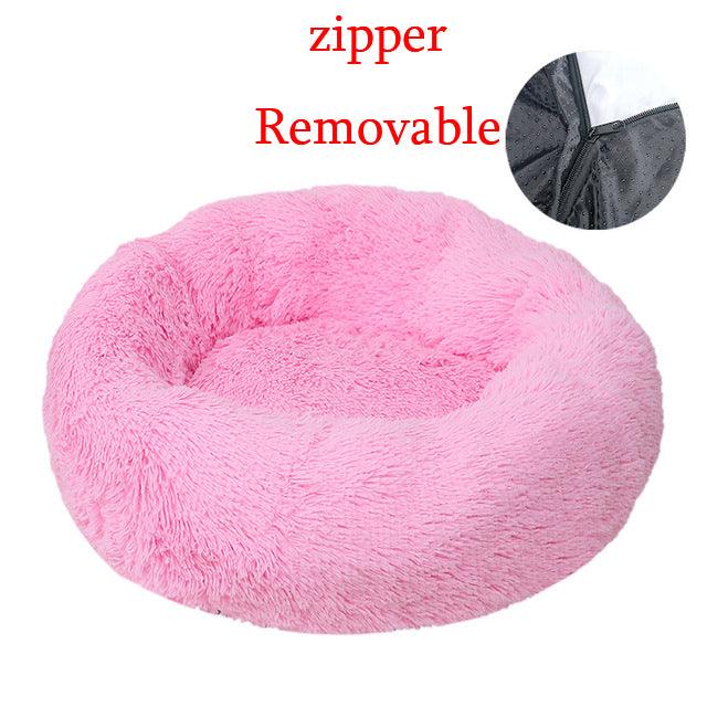 Round Removable Cover Pet Sofa Bed - topspet