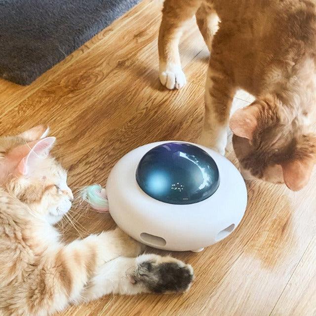 Cats Teaser Toys Interactive Dolls UFO - topspet