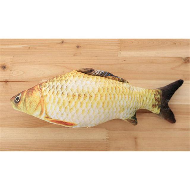 Soft Plush Fish Catnip Toy - topspet