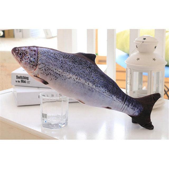 Soft Plush Fish Catnip Toy - topspet