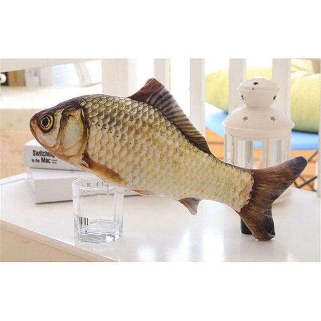 Soft Plush Fish Catnip Toy - topspet
