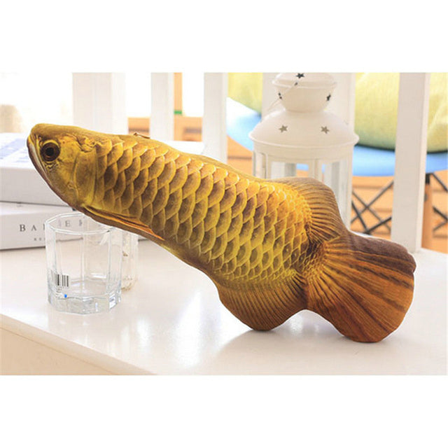Soft Plush Fish Catnip Toy - topspet