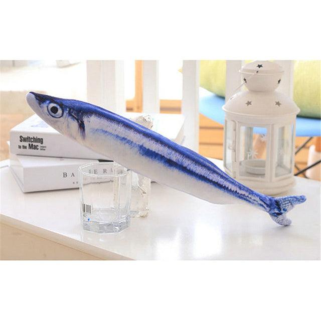 Soft Plush Fish Catnip Toy - topspet