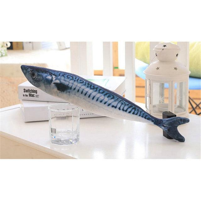 Soft Plush Fish Catnip Toy - topspet