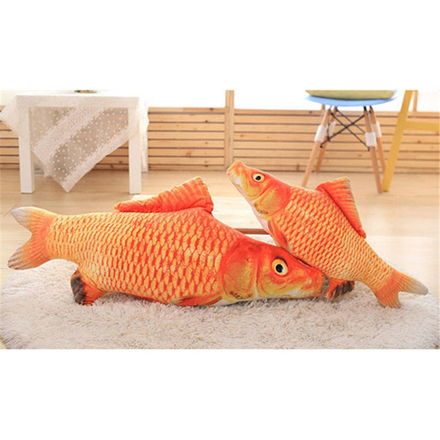 Soft Plush Fish Catnip Toy - topspet