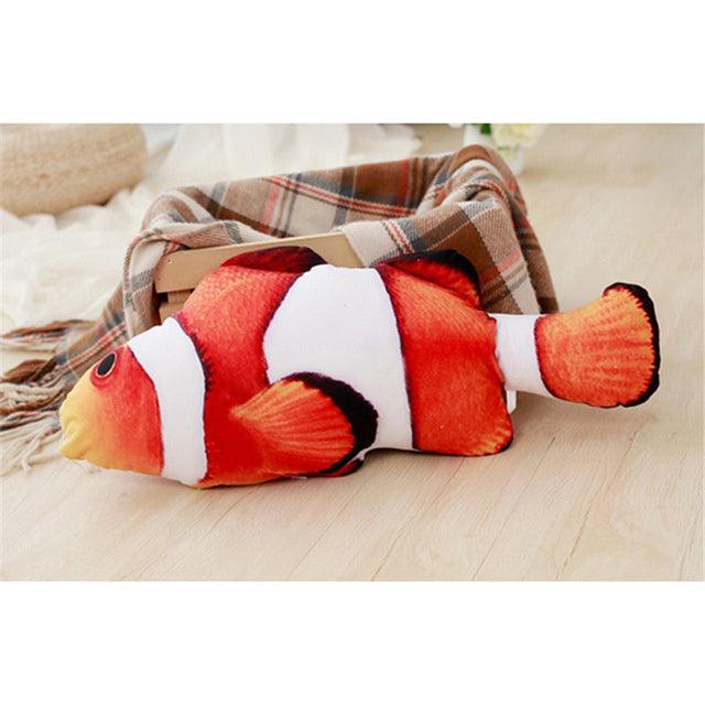 Soft Plush Fish Catnip Toy - topspet