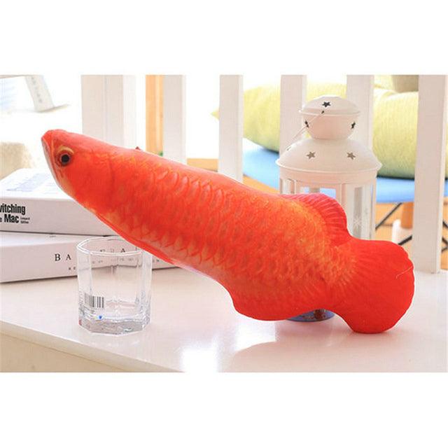 Soft Plush Fish Catnip Toy - topspet