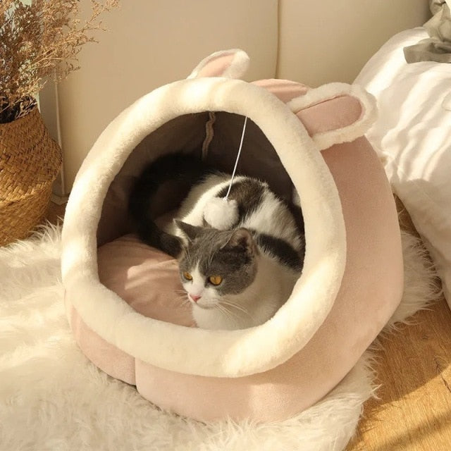 Semi-closed Cat Bed - topspet